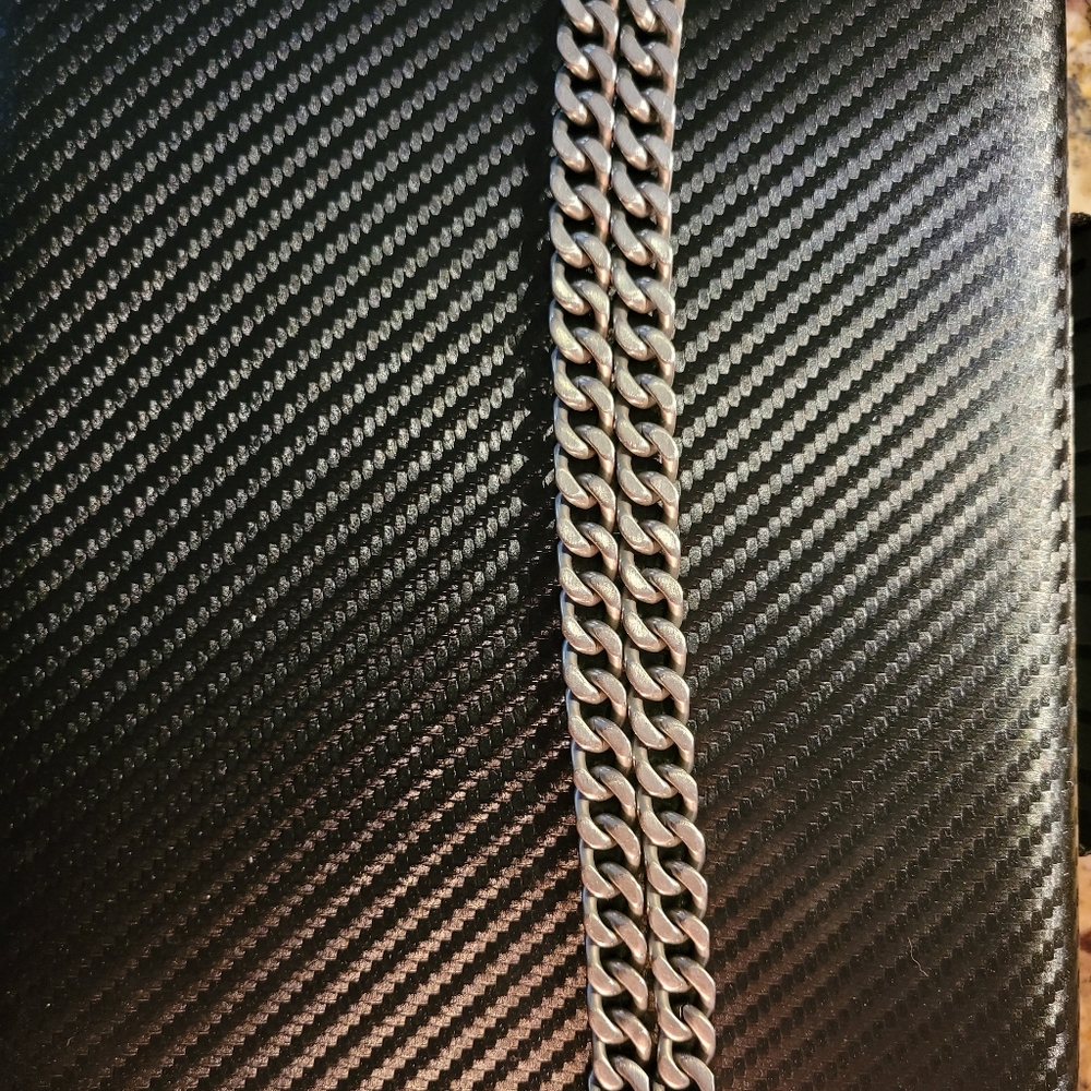 Stainless link bracelet